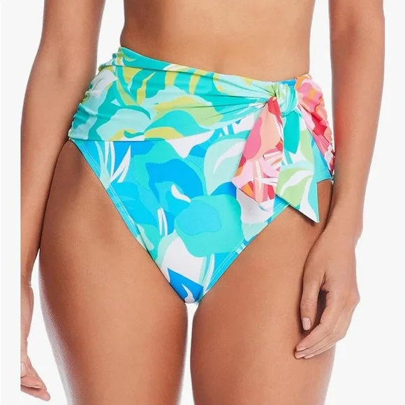 Bleu Rod Beattie 3 piece Colorful Floral Bikini - Picture 2 of 13